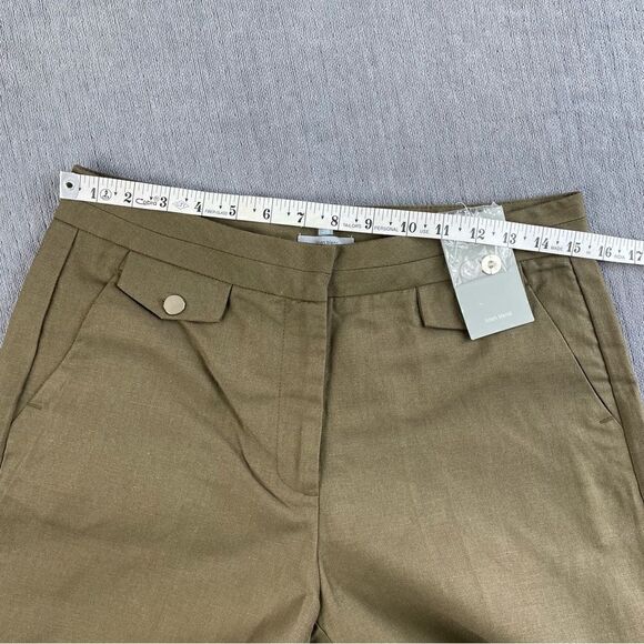 Maddison Linen Blend Olive Khaki Trouser Dress Pants NEW Women’s Size 8 - Picture 8 of 10